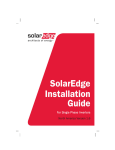 DOWNLOAD SolarEdge Single Phase User Manual