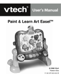 Paint & Learn Art Easel Manual