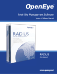 Multi-Site Management Software RADIUS