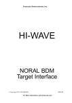 NORAL BDM Target Interface