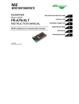 FR-A7N-XLT V2.100 User`s Manual