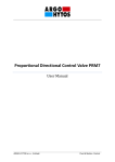 Proportional Directional Control Valve PRM7 - ARGO