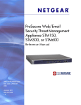 ProSecure Web/Email Security Threat Management (STM) Appliance