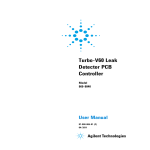 Turbo-V60 Leak Detector PCB Controller