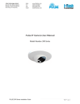 Pulse IP Camera User Manual