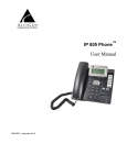 MAXCS 8.0 IP 805 Phone User Manual