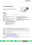 Engraving Unit for the CMS-P1-PLOTTER