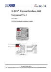 K-BUS  R Universal Interfaces, 4fold User manual