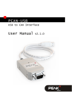 PCAN-USB - User Manual