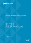 PS7000 User Manual - Pentair Environmental Systems
