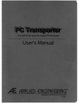 AE PC Transporter Users Manual 1.31