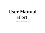 User Manual - hoye group