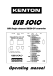USB-Solo Manual - Kenton Electronics