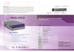 NAD-2050 - Vox Technologies
