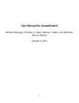 User Manual for SweepFinder2