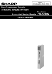DeviceNet Master Module JW-50DN User`s Manual Version