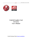 Colorful Graphics Card ATI Series User`s Manual