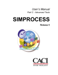 SIMPROCESS User`s Manual Part C