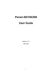 Parani-SD100/200 User Guide