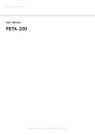 PBTA-200 User Manual.indd