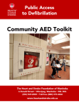 Community AED Toolkit - University of Manitoba
