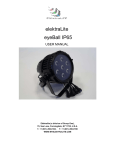 elektraLite eyeBall IP65 Manual