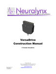 VersaDrive-4 User Manual