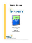 Infinity Users Manual