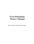 Excel K1 Standard Basic Wheelchair