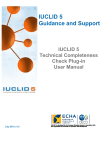 IUCLID 5 Guidance and Support