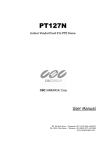 ganz pt127n product manual