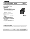 Ramp/Soak Process Controller E5CK-T