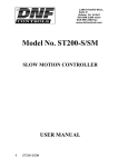 ST200SSM User Manual