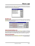 Music Logs - Natural Broadcast Systems