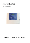 Installation Manual - Zeta Alarm Systems