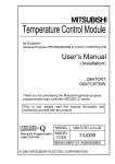 Q64TCRT(BW) - User`s Manual (Installation) IB(NA