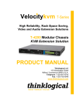 Velocitykvm T-4200 Chassis Manual