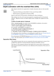 Depth estimation with the matched filter (C03)