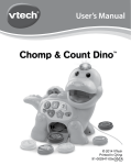 Chomp & Count Dino Manual