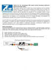 Thank you for purchasing ZTW Electronic Speed Controller(ESC