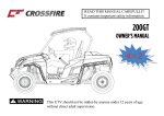 200GT User Manual - Crossfire Motorcycles