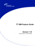 TT SIM Feature Guide - TT Customer Portal