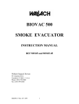 Biovac 500 User Manual
