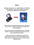 Boehringer 7700 Obsolete Instructions