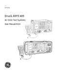 Druck ADTS 405 - GE Measurement & Control
