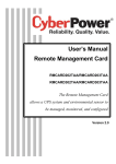 User Manual - CyberPower