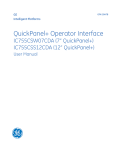 QuickPanel+ Operator Interface User Manual