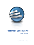 FastTrack Schedule 10 User Manual for Mac