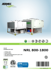 NRL 800-1800 Installation manual