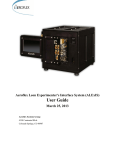 ALExIS User Guide (3/13)